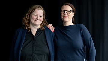 Fagjournalister Rikke Bennetzen og Mette Pedersen