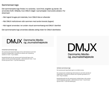 DMJX logo anvendelse